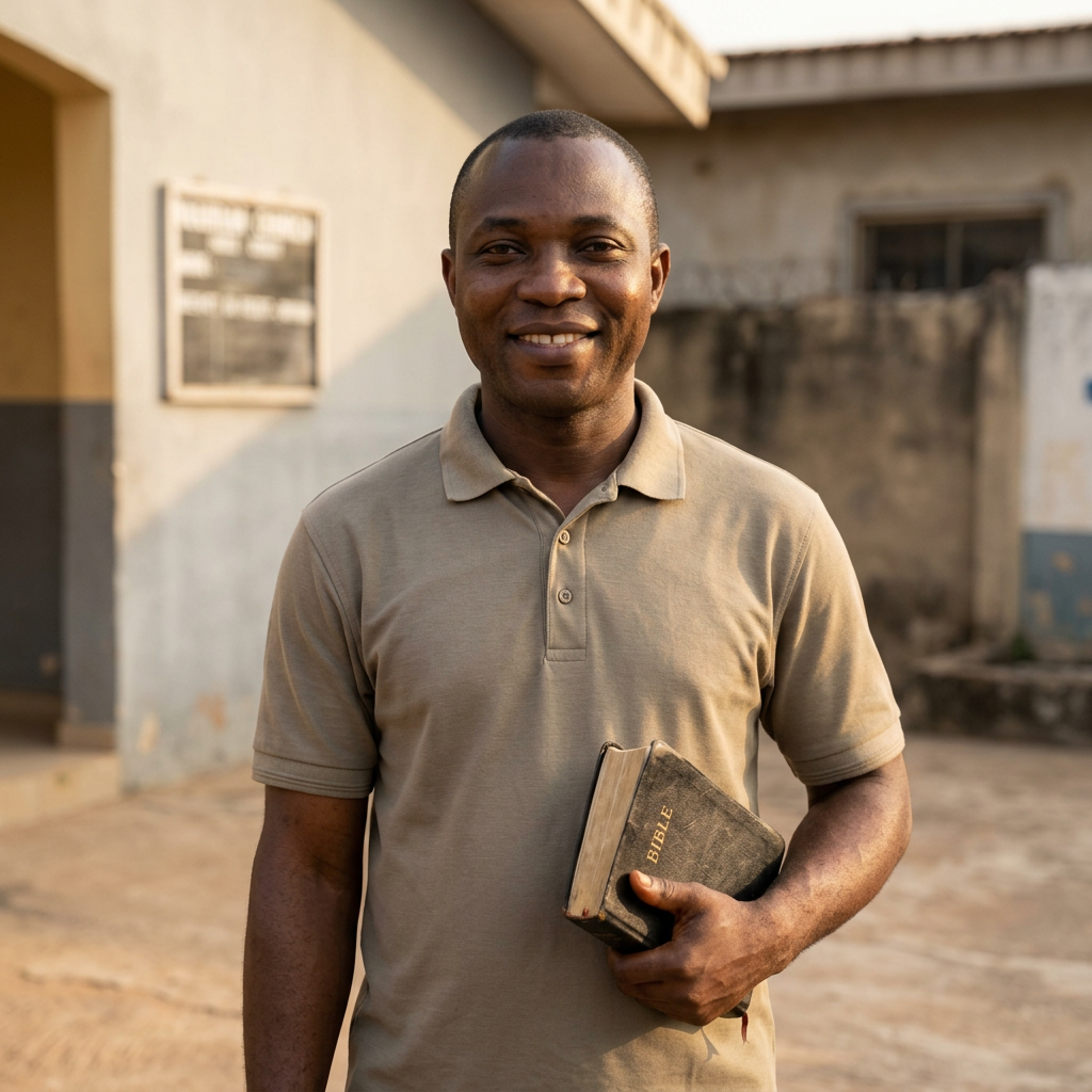 David Oluwaseun at work